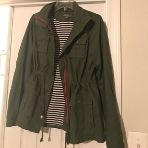 Market & Spruce Green Utility Jacket